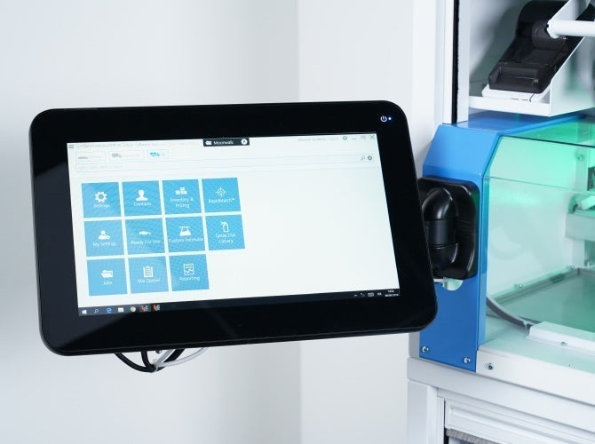 Máquina PPG MoonWalk — colorimetria digital robotizada