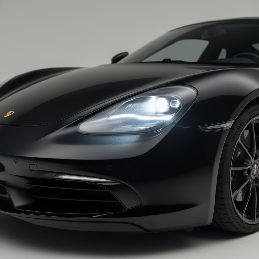 PPF Smoke 30% - Fumê escuro aplicado em farol