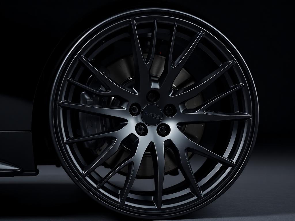 Roda premium com LPF preto fosco