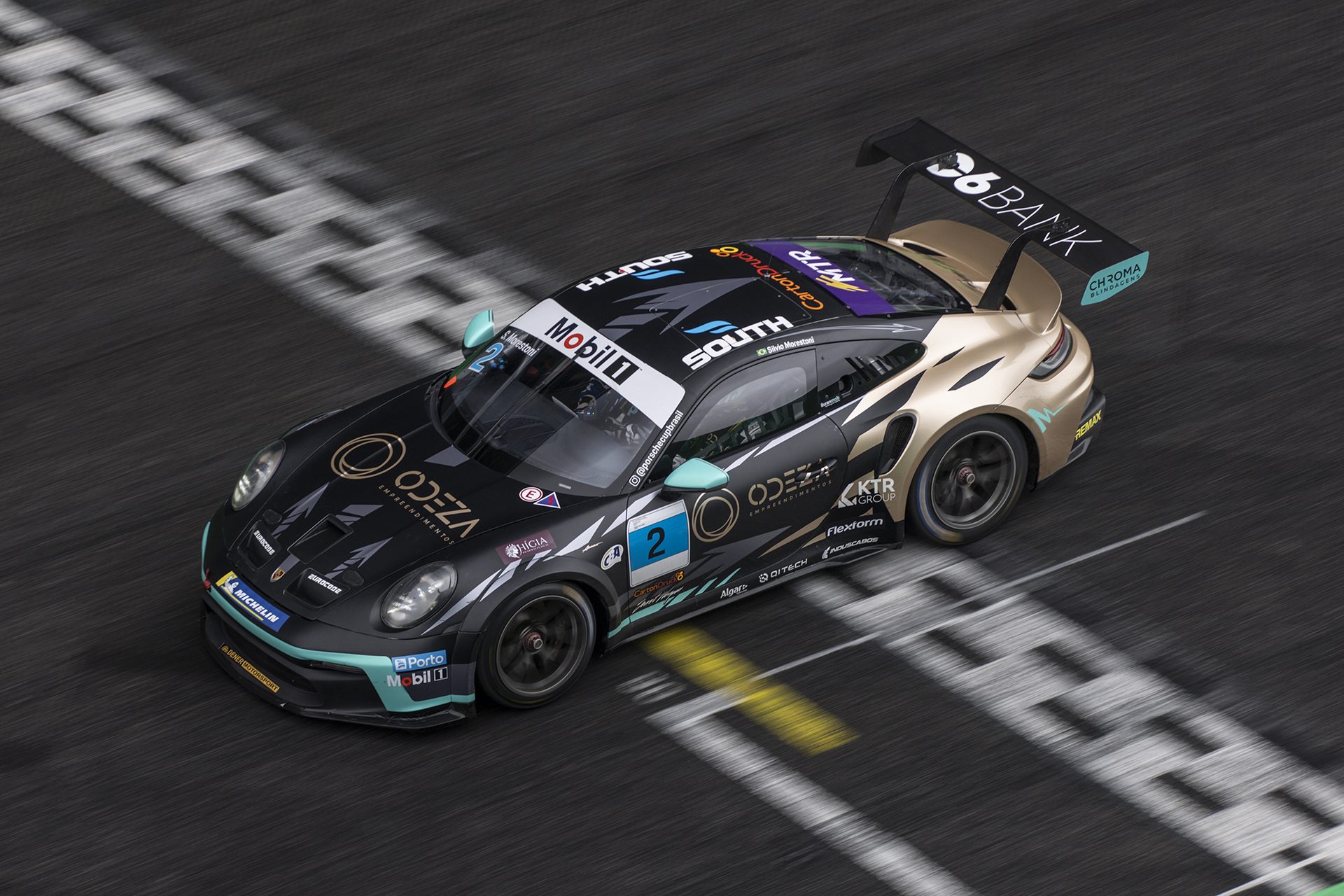 Porsche Cup — Em pista